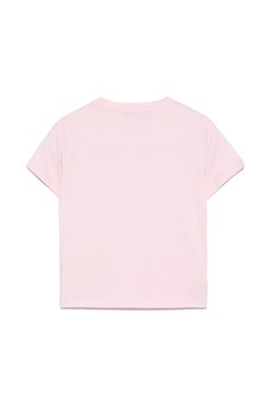 pink cotton tshirt BALMAIN PARIS KIDS | BW8A21Z0116511OR